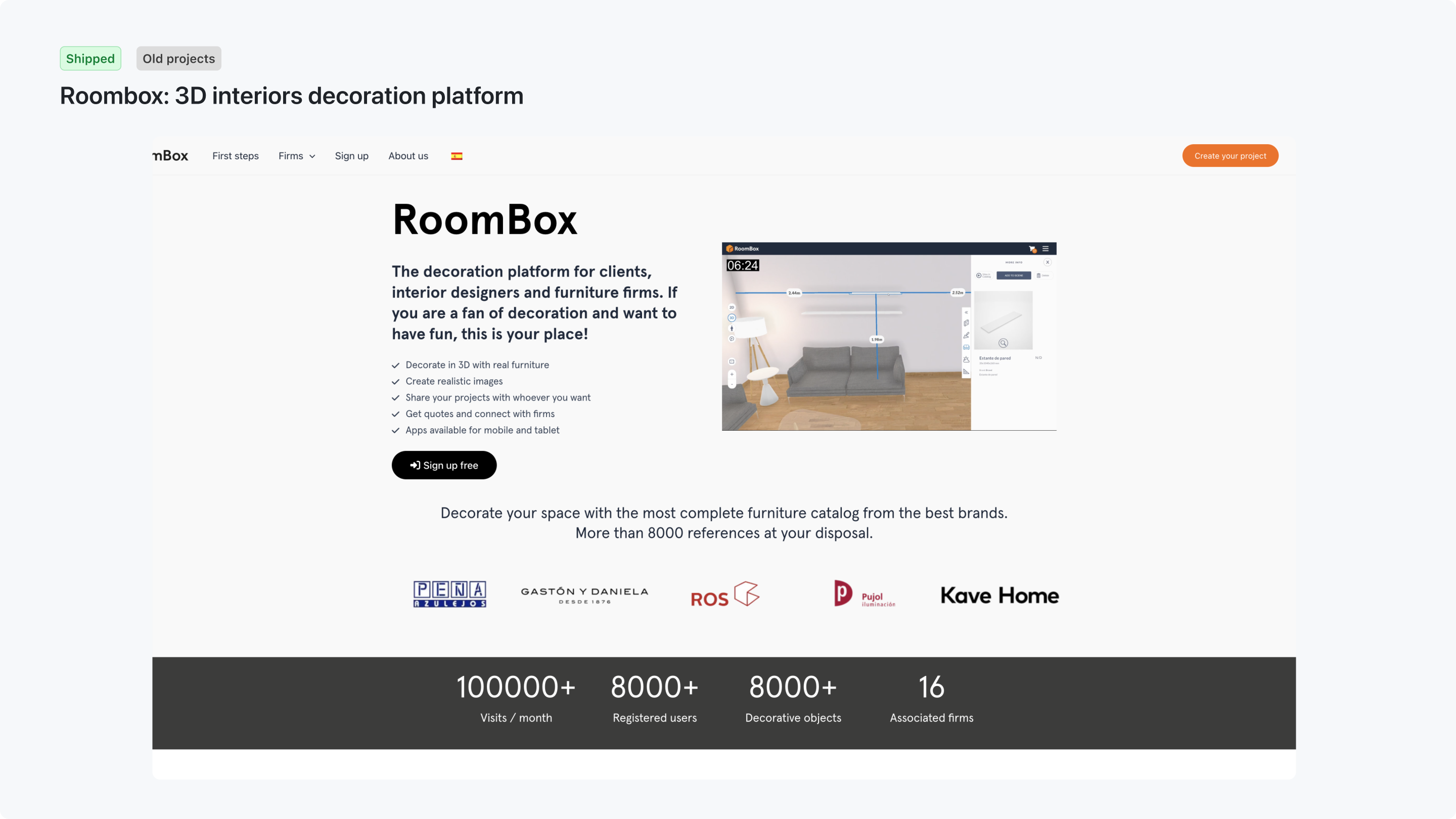Meliá, trivago, Roombox and related hospitality work — 2 of 4